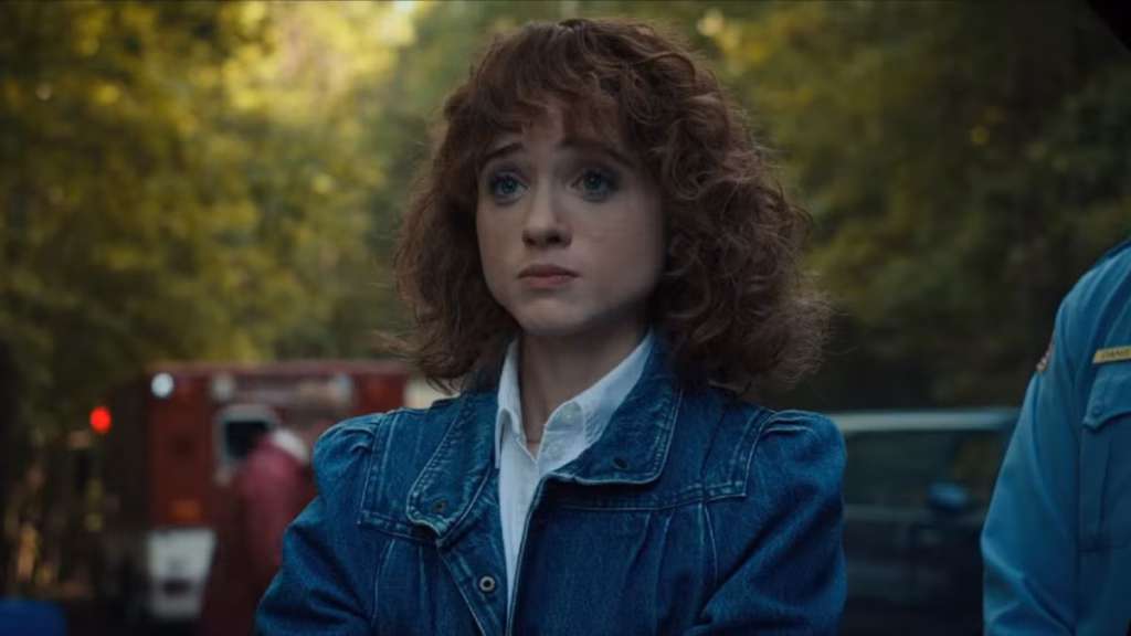 Natalia Dyer plays Nancy in Stranger Things Season 4 (Netflix)