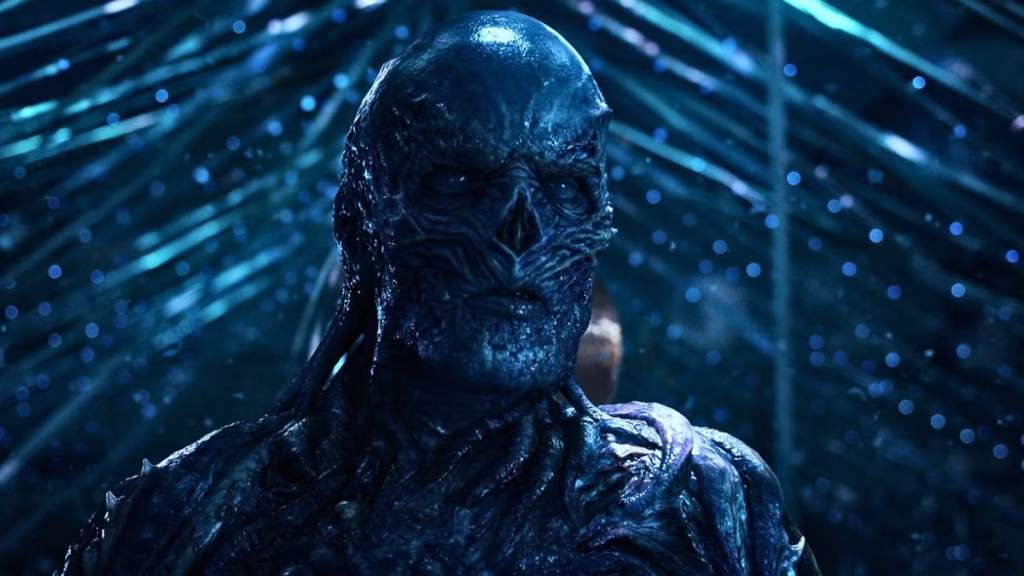 The villian Vecna in a scene from Stranger Things Season 4 (Netflix)