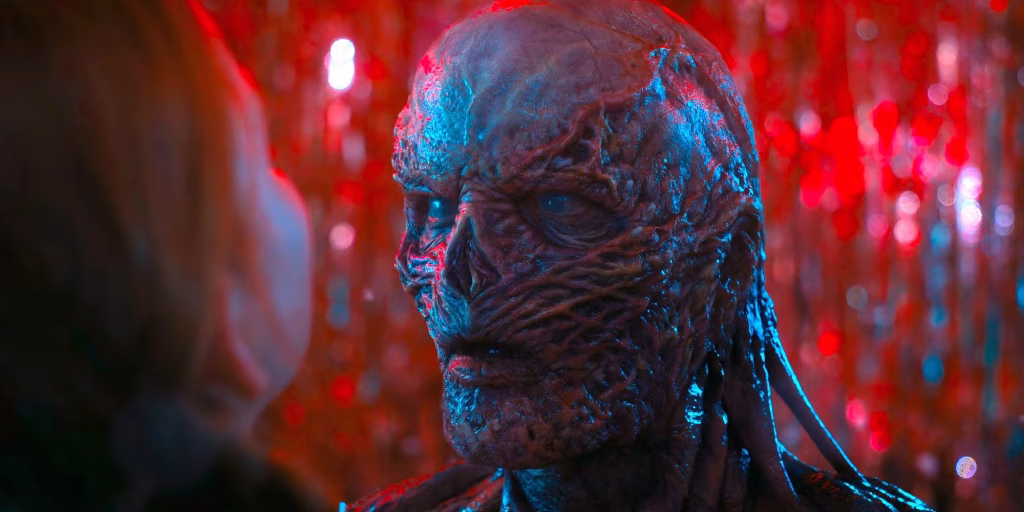 Jamie Campbell Bower plays Vecna in a scene from Stranger Things Season 4 (Netflix)