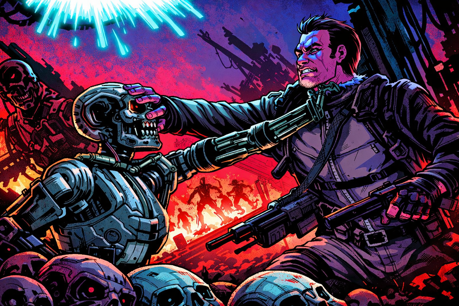 John Connor Beat Skynet by Becoming Something Uncomfortable