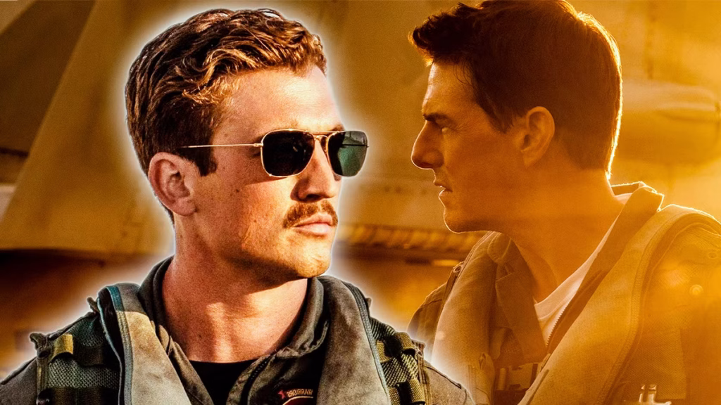 Promotional image tied to Goose’s legacy in Top Gun Maverick.