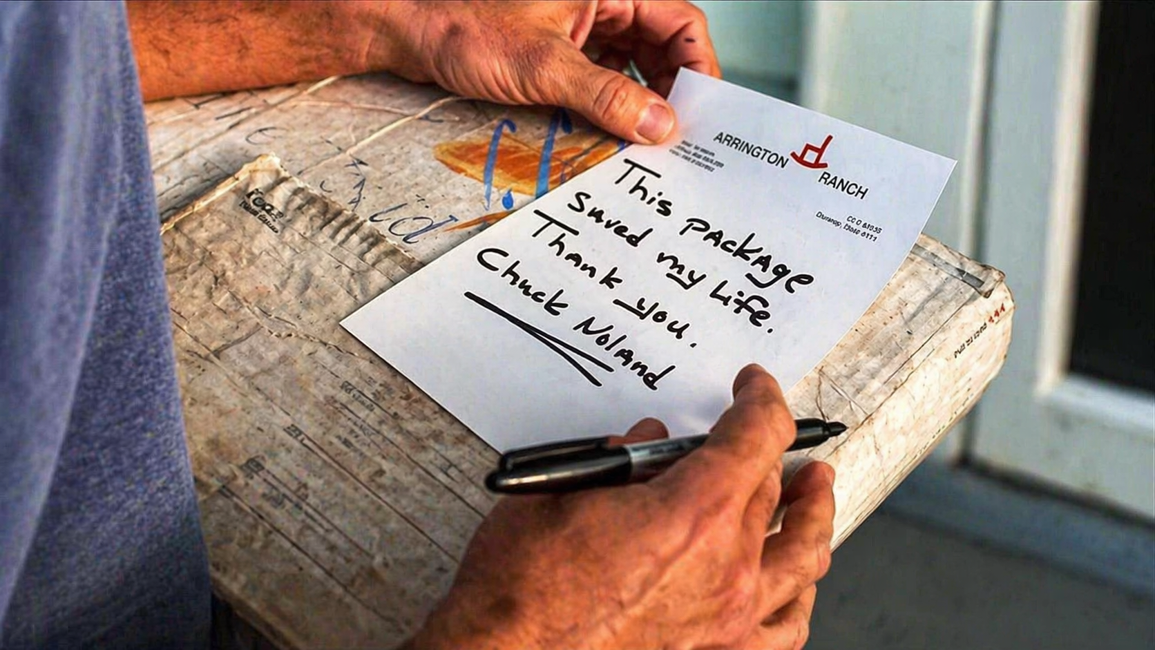 Why Chuck Never Opened the Angel Wings Package in Cast Away